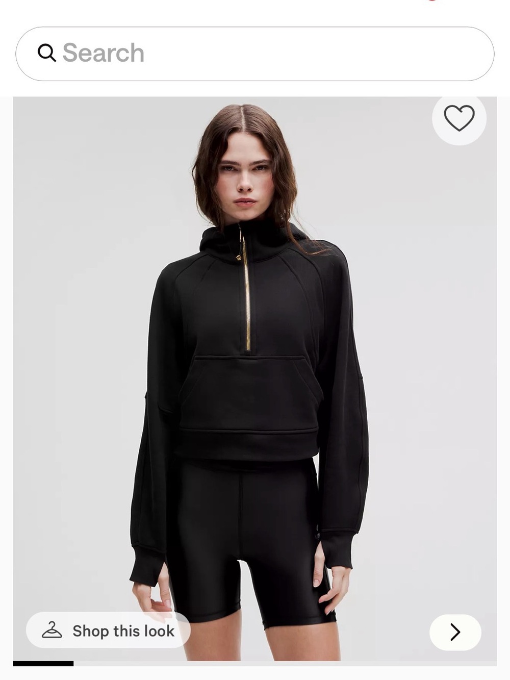 Lululemon Scuba Oversized Half-Zip Hoodie